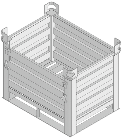 Blechbox mit Klappe Tobler GmbH Neuwied