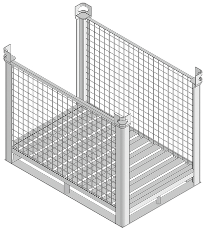 Stapelbox seitlich offen Tobler GmbH Neuwied