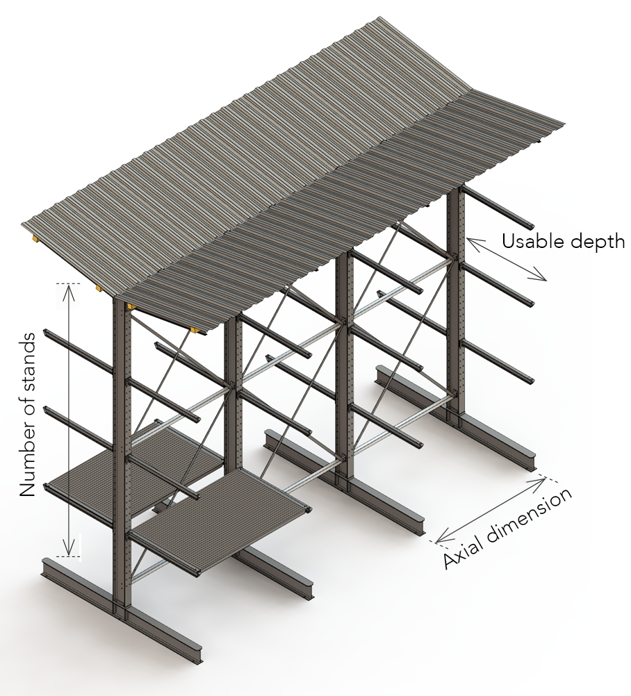 Tobler Two-sided cantilever rack Tobler AG