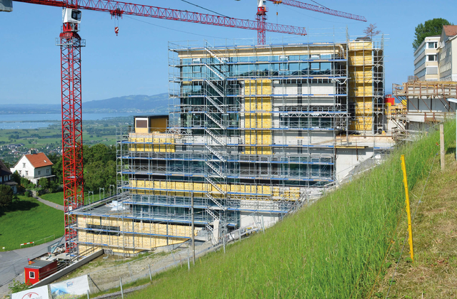 Bâtiment de production Just, Walzenhausen, Suisse Tobler AG