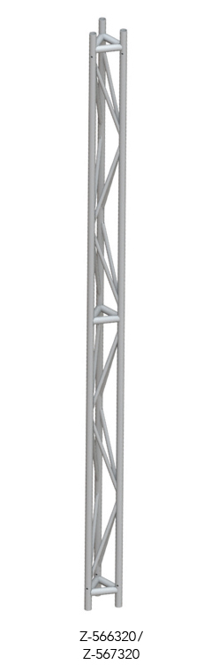 Support en triangle pour ponts de câbles aluminium Tobler AG